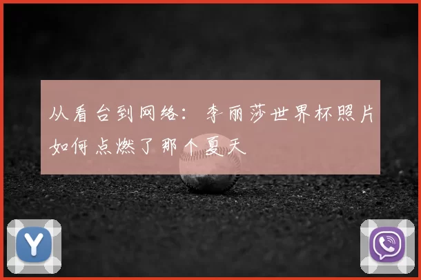 从看台到网络：李丽莎世界杯照片如何点燃了那个夏天