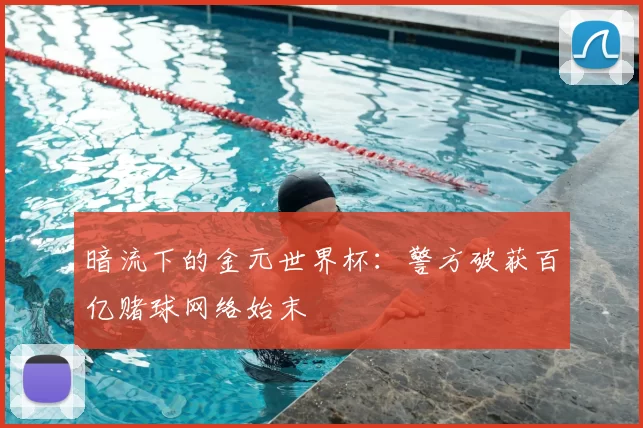 暗流下的金元世界杯:警方破获百亿赌球网络始末