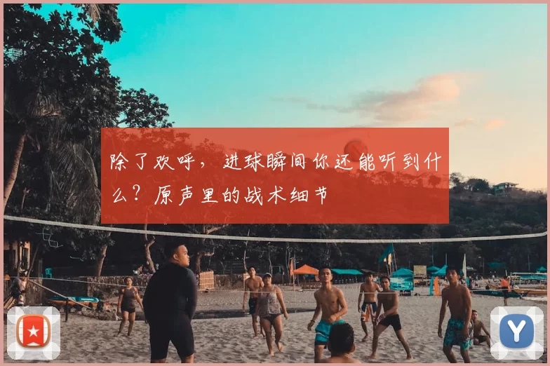 除了欢呼，进球瞬间你还能听到什么？原声里的战术细节