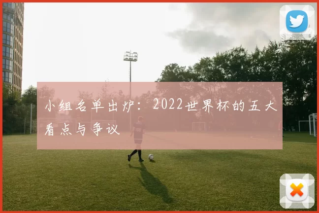 小组名单出炉：2022世界杯的五大看点与争议